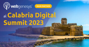 WEBGENESYS MAIN PARTNER DEL CALABRIA DIGITAL SUMMIT