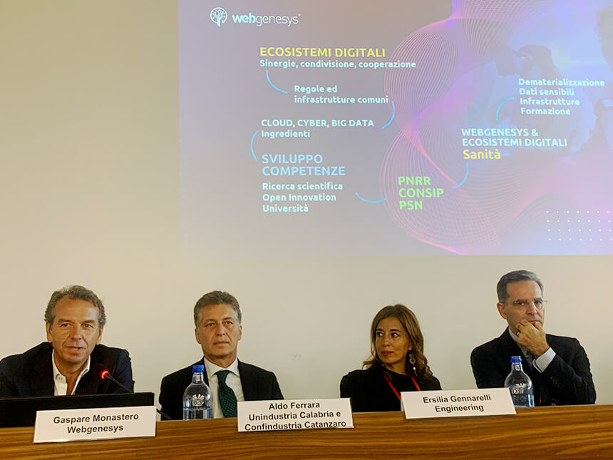 WEBGENESYS MAIN PARTNER DEL CALABRIA DIGITAL SUMMIT