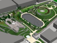 The 3D of “Bellini Garden” in Catania