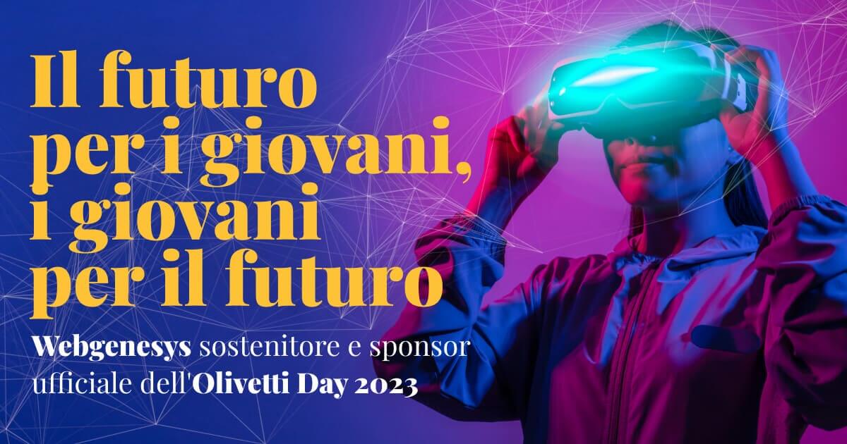 LA PARTECIPAZIONE DI WEBGENESYS ALL'OLIVETTI DAY A COSENZA