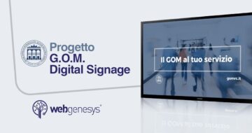 UN NUOVO MODO DI COMUNICARE IN AMBITO SANITARIO CON G.O.M. DIGITAL SIGNAGE