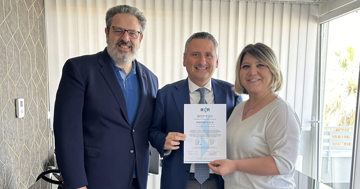 Foto consegna certificato