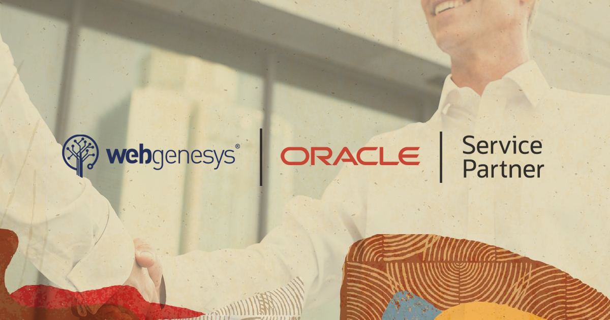 Webgenesys rafforza la partnership con Oracle ottenendo due Expertise ufficiali